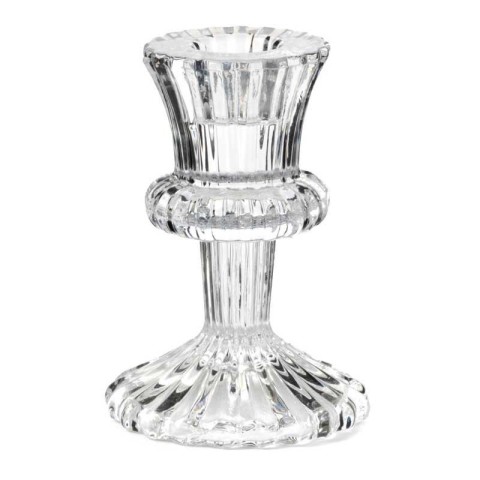 PORTACANDELE MONOFIAMMA RIGATO H10.8 D7.4